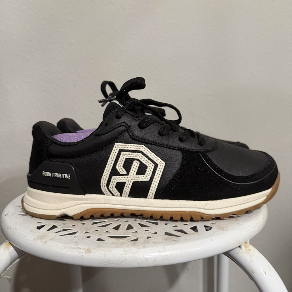 Born Primitive Shoes Womens Size 8.5 Black Mesh Crossfit Training Gym Sneaker - Picture 2 of 6